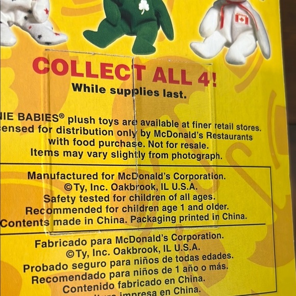 Ty Stuffed Animals White and Brown Plush Toys - Picture 5 of 7